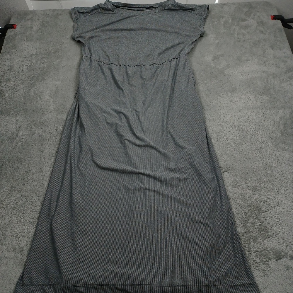 Women's Gray Casual Midi Dress